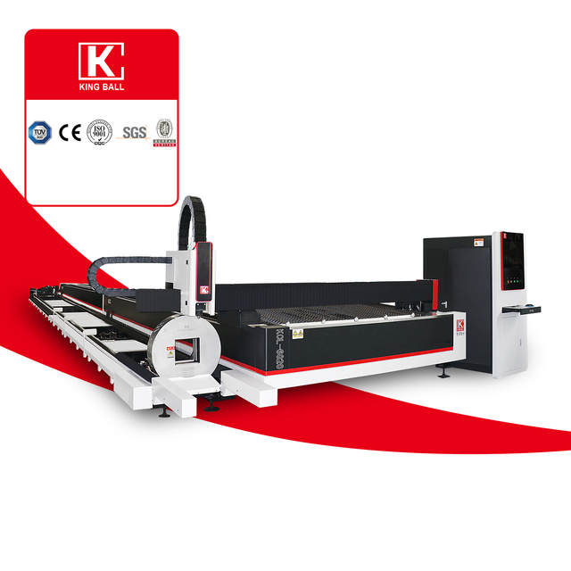 交換テーブル付きファイバーレーザー金属シートおよびチューブ切断機